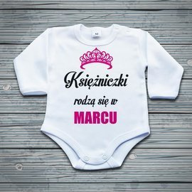 Księżniczki rodzą się w ... - body niemowlęce