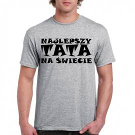 Najlepszy tata na świecie - koszulka męska