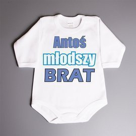 Młodszy brat - body niemowlęce