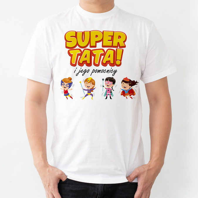 Super Tata - koszulka męska