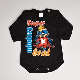 Super młodszy brat - body niemowlęce