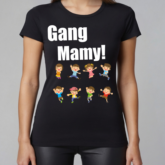Gang mamy - koszulka damska