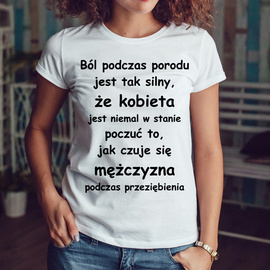 Ból podczas porodu jest tak silny, że...