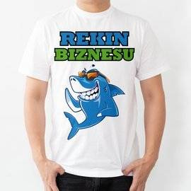 Rekin biznesu - koszulka męska