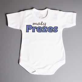 Mały prezes - body niemowlęce