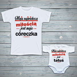 Zestaw walentynkowy dla taty i córki