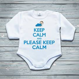 Keep calm and please keep calm - body niemowlęce