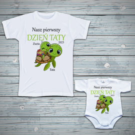 Nasz pierwszy DZIEŃ TATY - żółw - zestaw