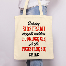 Jesteśmy siostrami - torba bawełniana