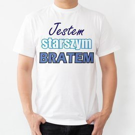 Jestem starszym bratem - koszulka męska