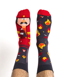 Strażak - skarpety Forrest McBurney