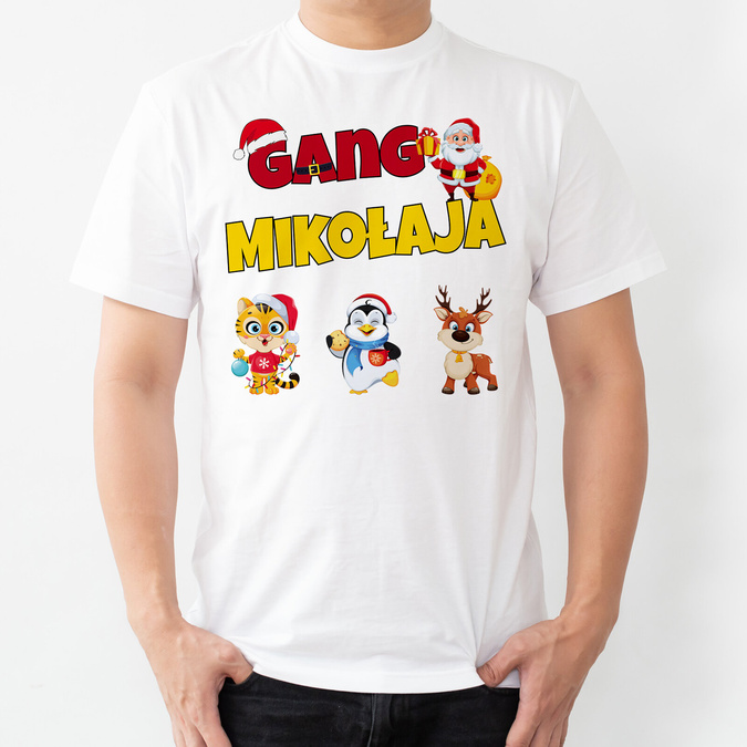 Gang Mikołaja - koszulka męska