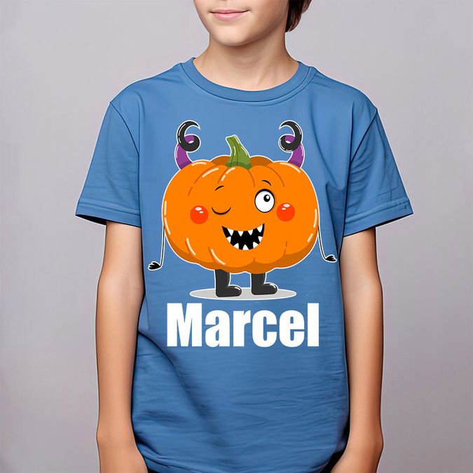 Dynia (imię) koszulka dziecięca na Halloween