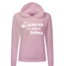 Królowa jest tylko jedna - damska bluza z kapturem