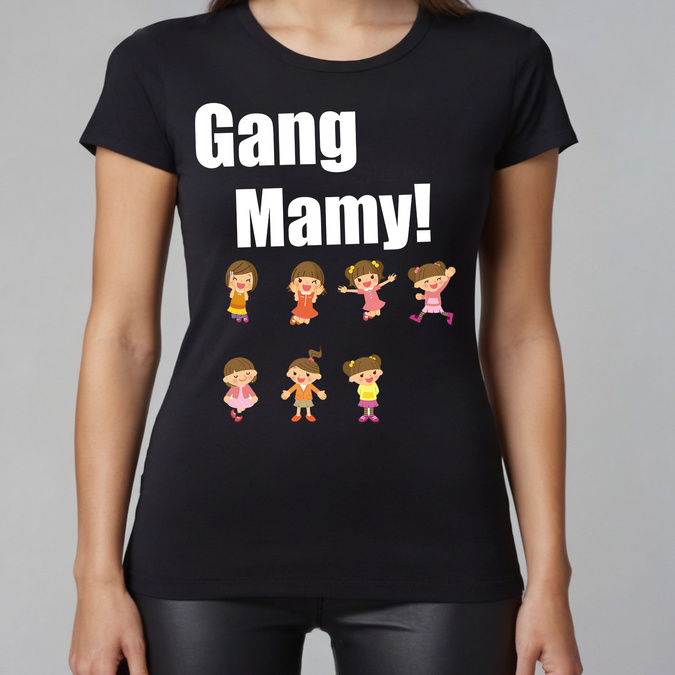 Gang mamy - koszulka damska