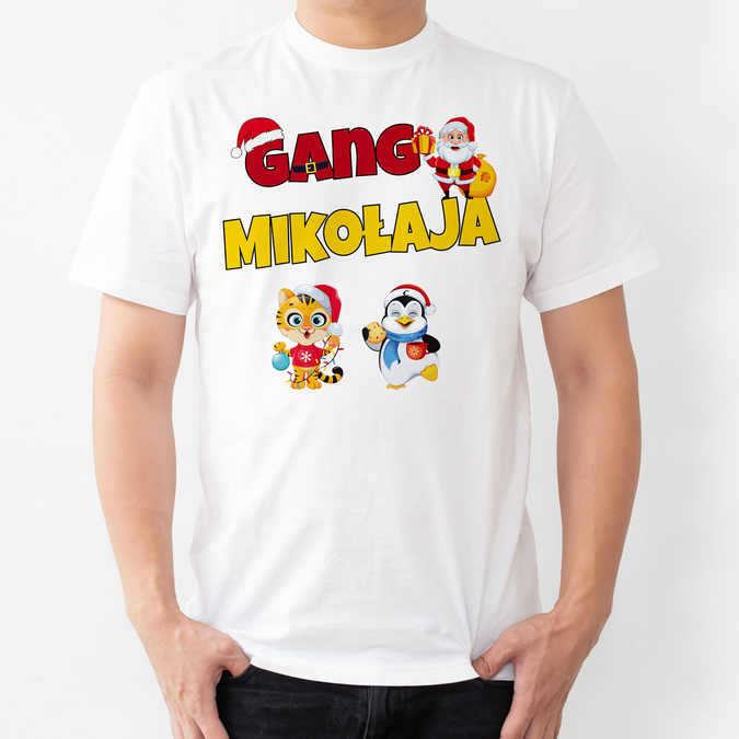 Gang Mikołaja - koszulka męska
