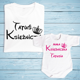 Zestaw - Tata i mała księżniczka