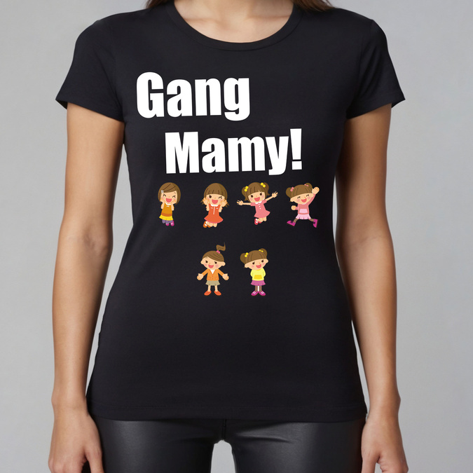 Gang mamy - koszulka damska