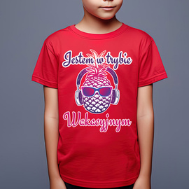 Jestem w trybie wakacyjnym - koszulka dziecięca