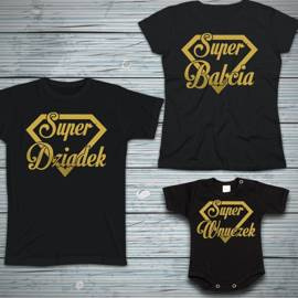 Super babcia, dziadek, wnuczek - zestaw