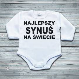 Najlepszy synuś na świecie - body niemowlęce