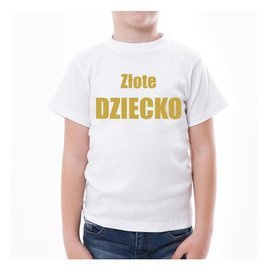 Złote dziecko - koszulka dziecięca