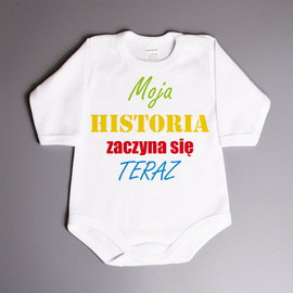 Moja historia zaczyna się teraz - body niemowlęce