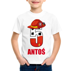 Koszulka na piąte urodziny marshall