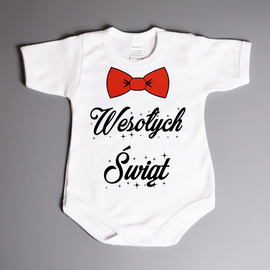 Wesołych świąt, mucha - body świąteczne