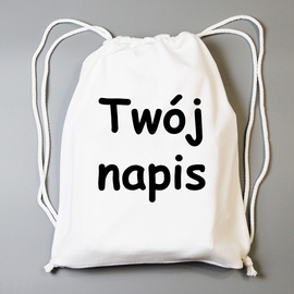 Worek do przedszkola z Twoim nadrukiem