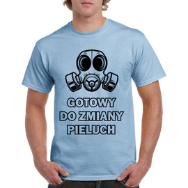 Gotowy do zmiany pieluch - koszulka męska