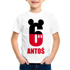 Koszulka na szóste urodziny mickey