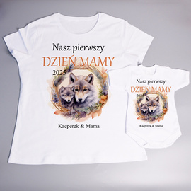 Nasz pierwszy Dzień Mamy - wilk - zestaw