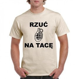 Rzuć na tacę - koszulka męska