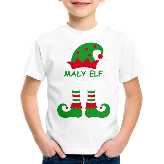 Mały elf - koszulka świąteczna