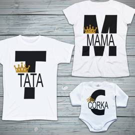 Zestaw mama, tata i córka