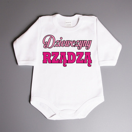 Dziewczyny rządzą - body niemowlęce