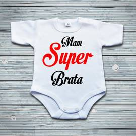 Mam super brata - body niemowlęce