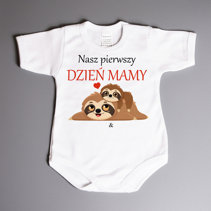 Nasz pierwszy DZIEŃ MAMY - leniwiec - bodziak