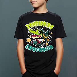 Bombardiro Crocodilo v3 - koszulka dziecięca