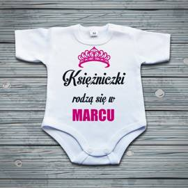 Księżniczki rodzą się w ... - body niemowlęce