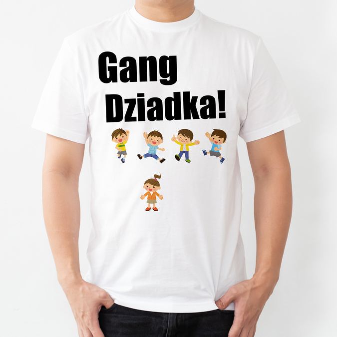 Gang dziadka - koszulka męska