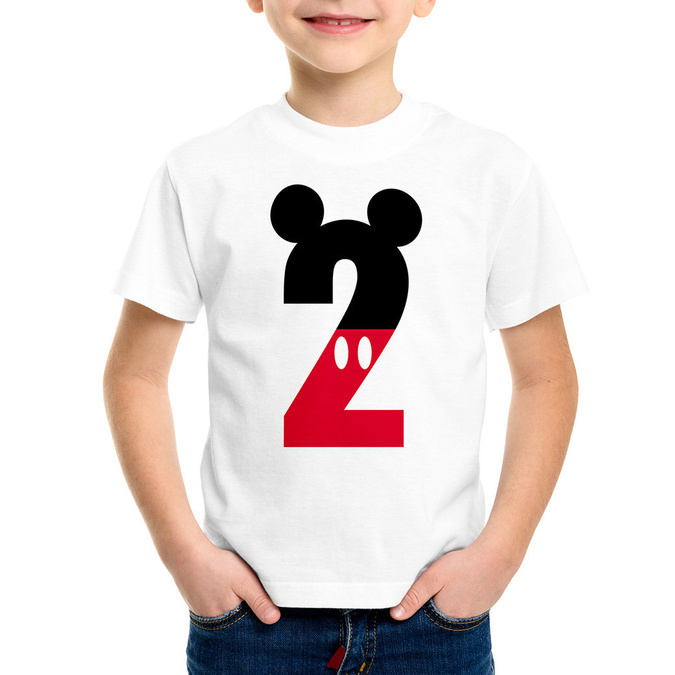 Koszulka na drugie urodziny mickey