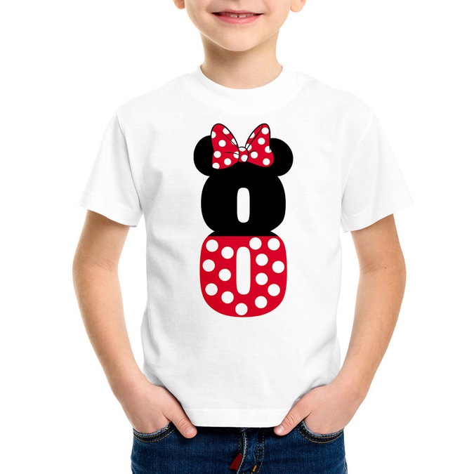 Koszulka na ósme urodziny minnie