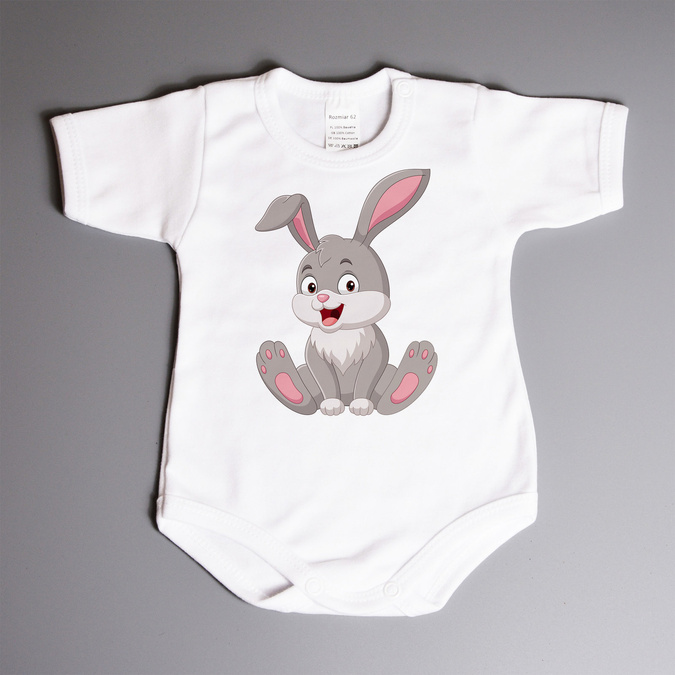 Zajączek wielkanocny - body wielkanocne