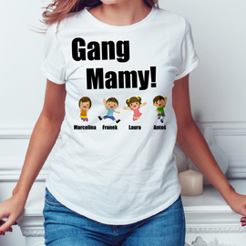 Gang mamy - koszulka damska