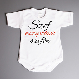 Szef wszystkich szefów - body niemowlęce