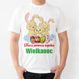 Nasza pierwsza wspólna Wielkanoc - koszulka męska