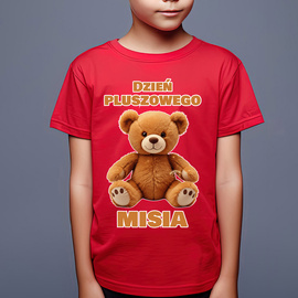 Dzień pluszowego misia - koszulka z misiem
