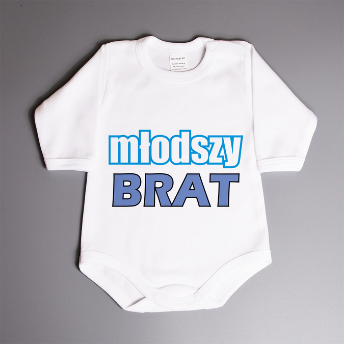 Młodszy brat - body niemowlęce